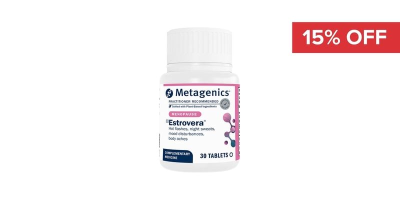 15% Off Metagenics Estrovera Cover Image